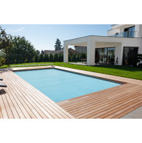 DEL Premium Couverture alvéolaire Bleue translucide - 550 microns