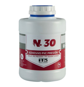 Colle N30 sans THF 250ml spécial PVC pression