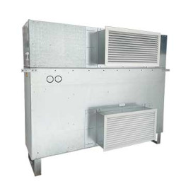 Console en local technique à encastrer