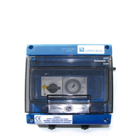 Coffret électrique CARRE BLEU filtration seule