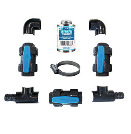 Kit by-pass piscine hors-sol pour pompe à chaleur