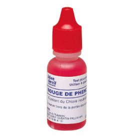 Recharge pour trousse d'analyse rouge phénol Blue Devil