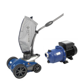 Nettoyeur électrique BLUEFURY LITE + surpresseur BLUEFLO 0,75 kw