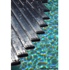 Lames polycarbonate noires