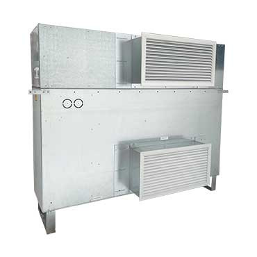 Console en local technique à encastrer