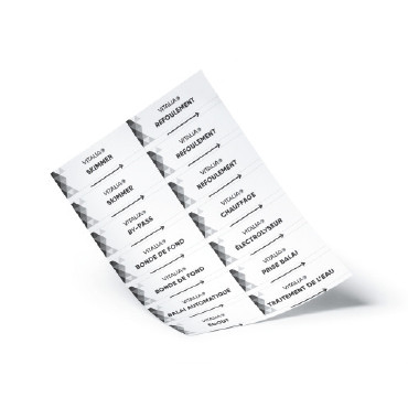 Etiquette identification circuit de filtration