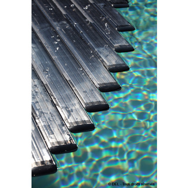 Lames polycarbonate noires