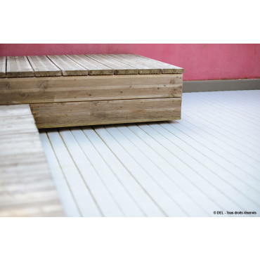 Volet immergé Rollinside 1 face blanc 